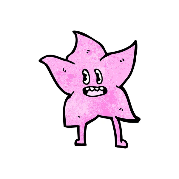 Pink star — Stock Vector