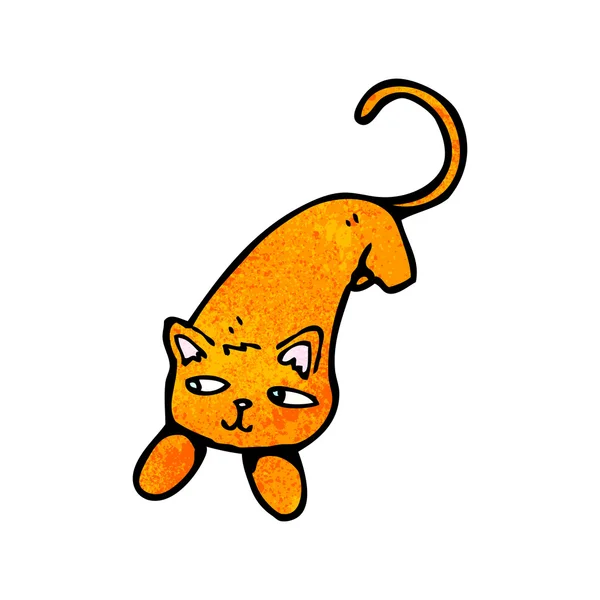 Lustige Katze — Stockvektor