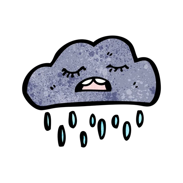 Nube de lluvia — Vector de stock