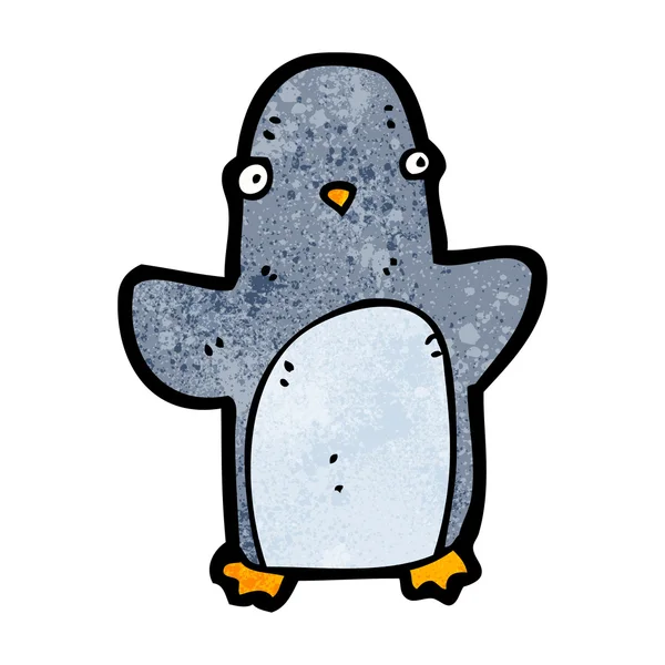 Pinguino blu — Vettoriale Stock
