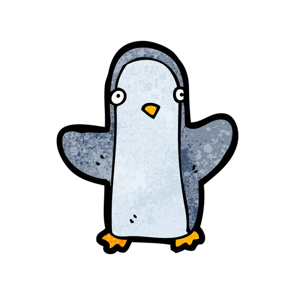 Modrá tučňák — Stockový vektor