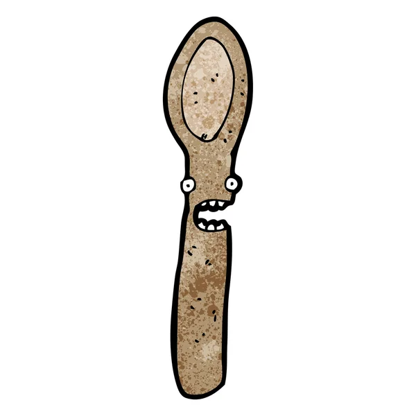 Wooden spoon — Stock Vector