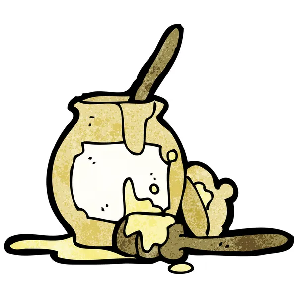 Pot de miel — Image vectorielle