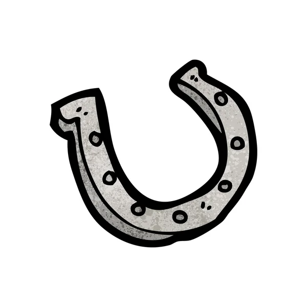 幸運の馬蹄形の漫画 ストックベクター C Lineartestpilot