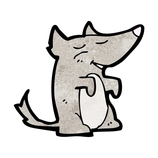 Petit loup — Image vectorielle