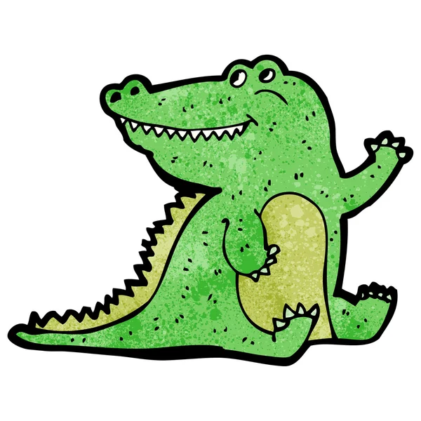 Crocodil — Vector de stoc