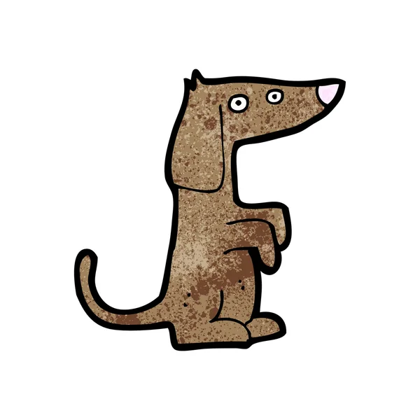 Pequeño perro — Vector de stock