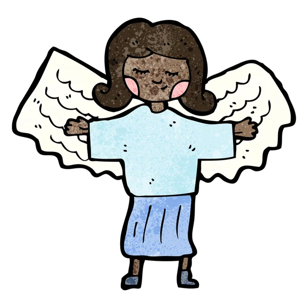 Mujer ángel — Archivo Imágenes Vectoriales