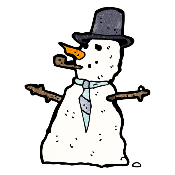 Snowman — Stock Vector