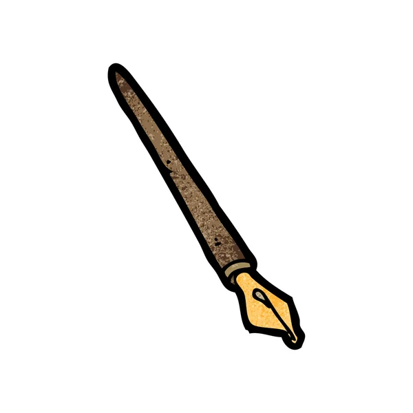 Pluma de tinta vieja — Vector de stock