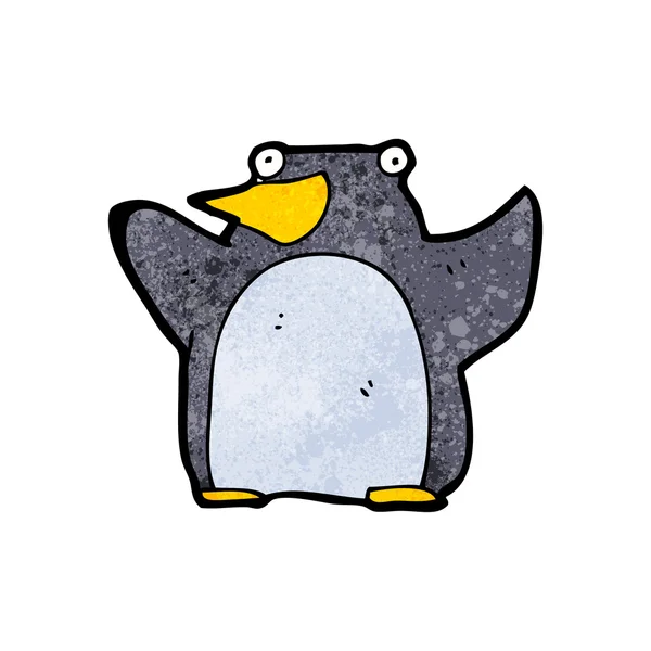 Pinguim engraçado — Vetor de Stock