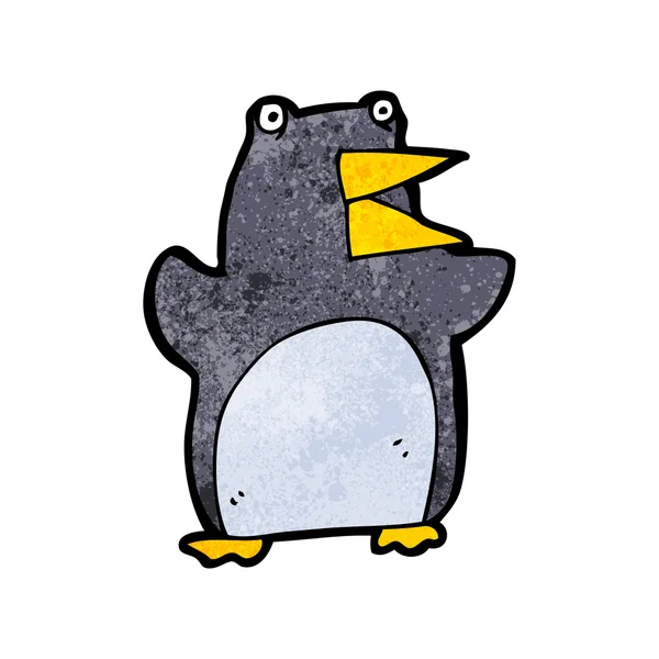 Grappige pinguïn — Stockvector