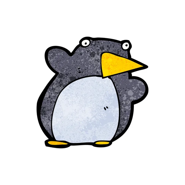 Lustiger Pinguin — Stockvektor