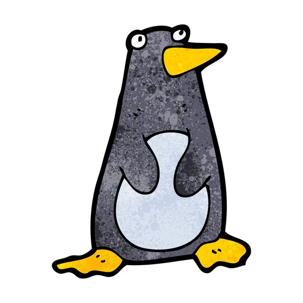 Roliga pingvin — Stock vektor