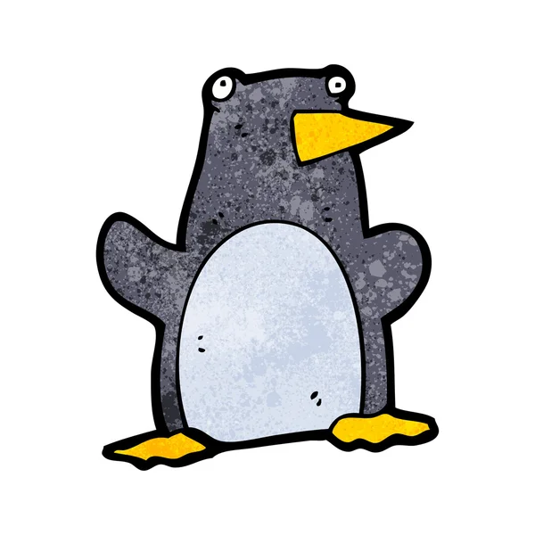Lustiger Pinguin — Stockvektor