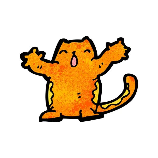 Doodle γάτα — Διανυσματικό Αρχείο