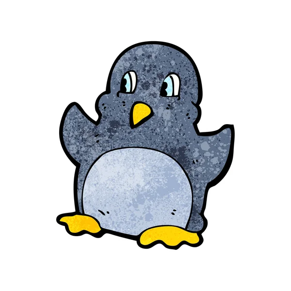 Grappige pinguïn — Stockvector