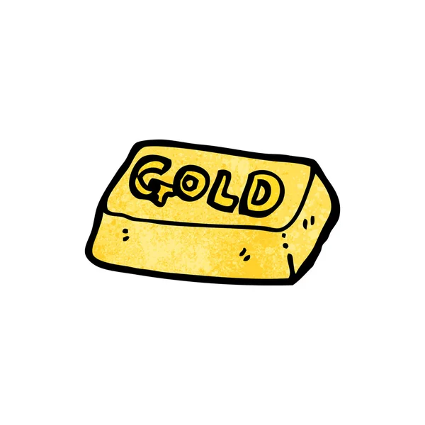 Золотая слитка — стоковый вектор