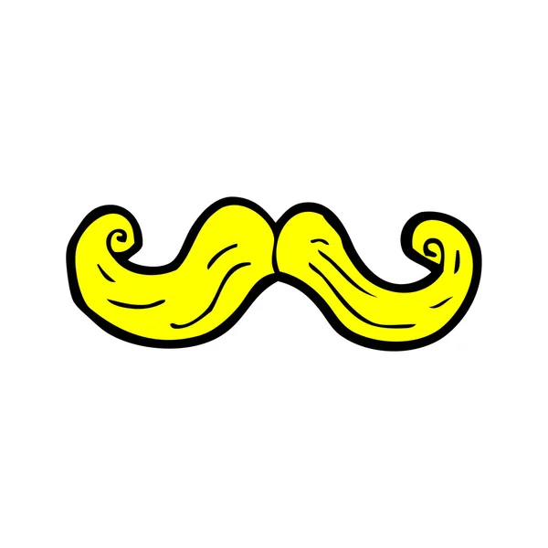 Bigote rubio — Vector de stock