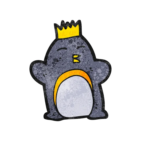 Pingüino Emperador — Vector de stock