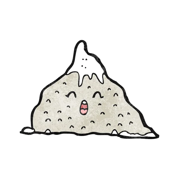 Glücklicher Berg — Stockvektor