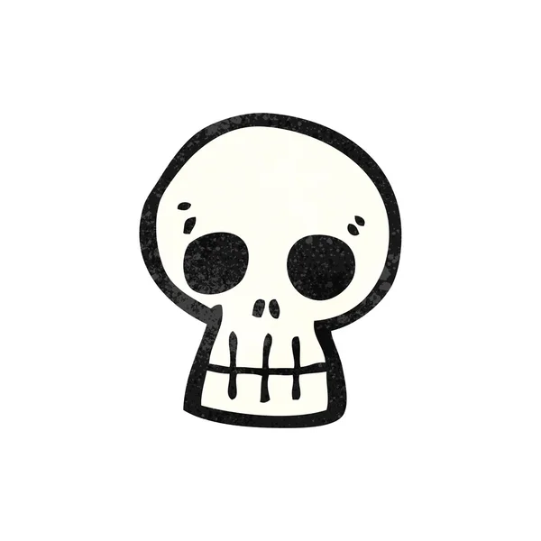 Cráneo — Vector de stock