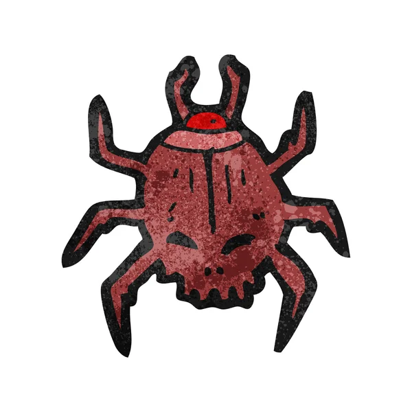 Spooky beetle — Stock Vector