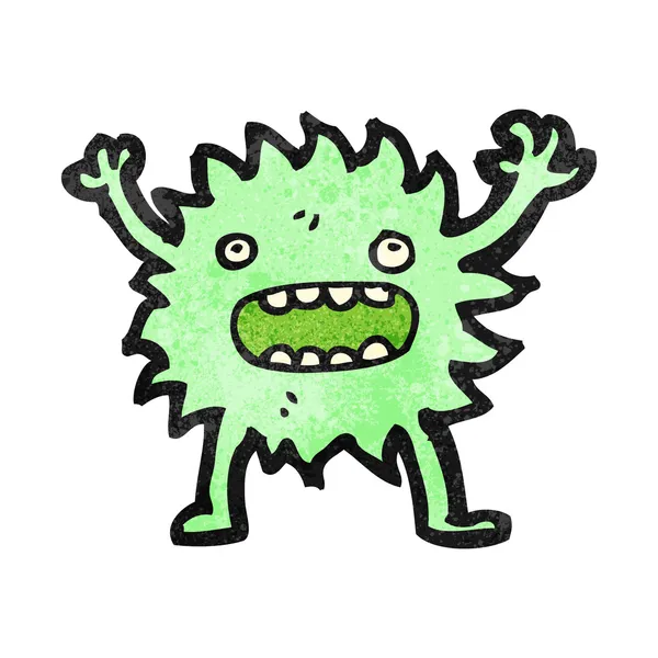 Pelziges kleines Monster — Stockvektor