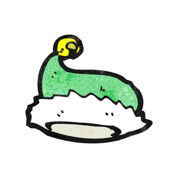 Sombrero elfo — Vector de stock