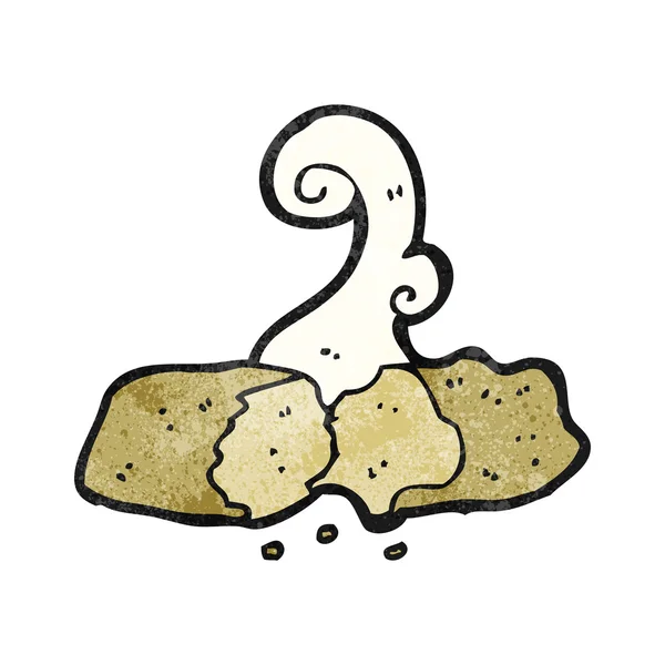 Vers brood cartoon — Stockvector