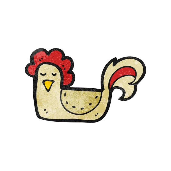 Caricatura de gallina — Vector de stock