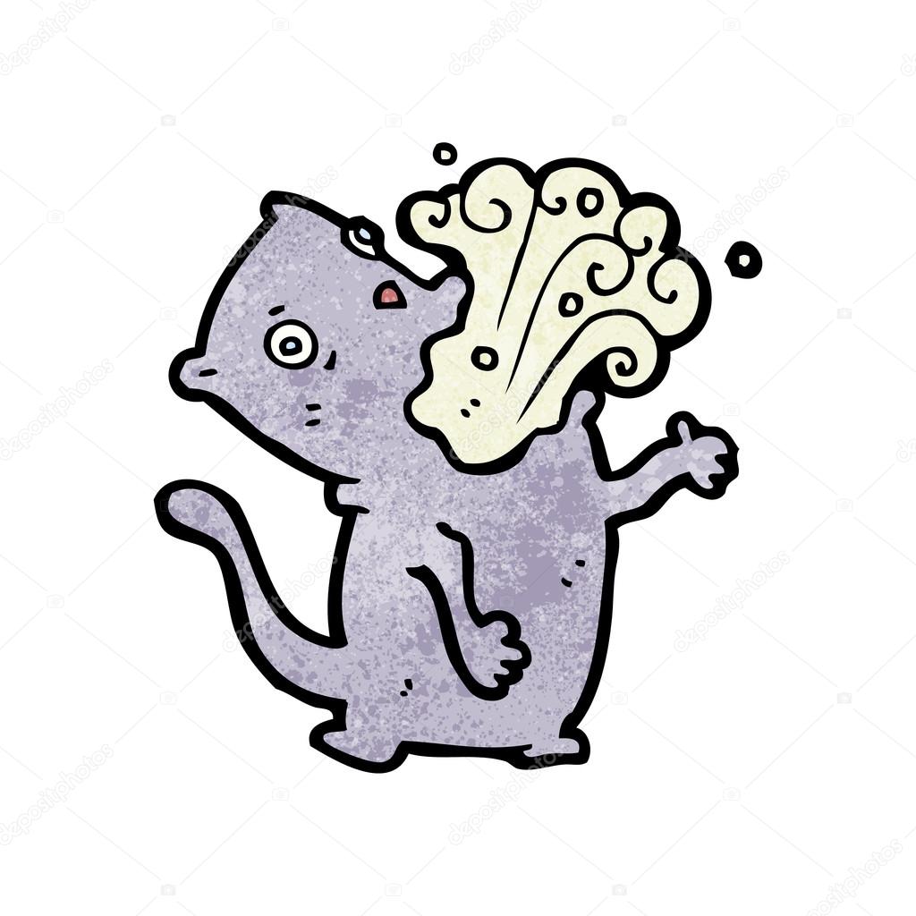 Chat Qui Vomit Image Vectorielle Par Lineartestpilot C Illustration Chat Qui Vomit Image Vectorielle Par Lineartestpilot C Illustration