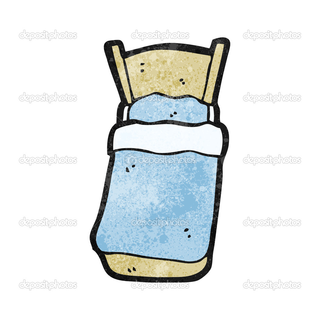 tecknad säng — Stock Vektor © lineartestpilot 21409887