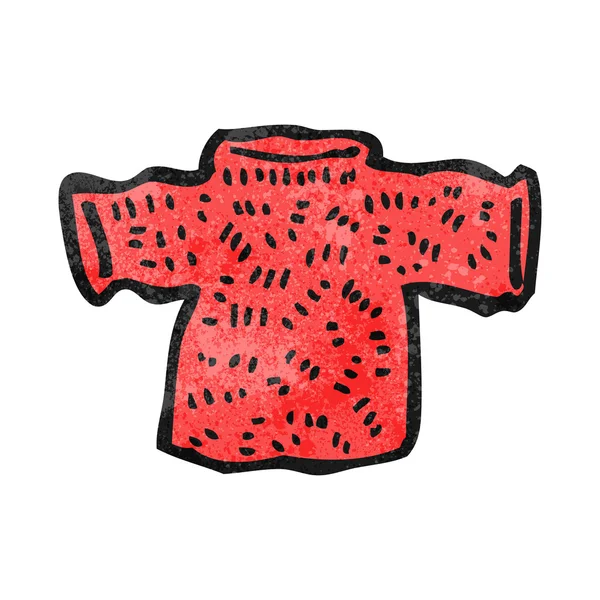 Wollige jumper cartoon — Stockvector