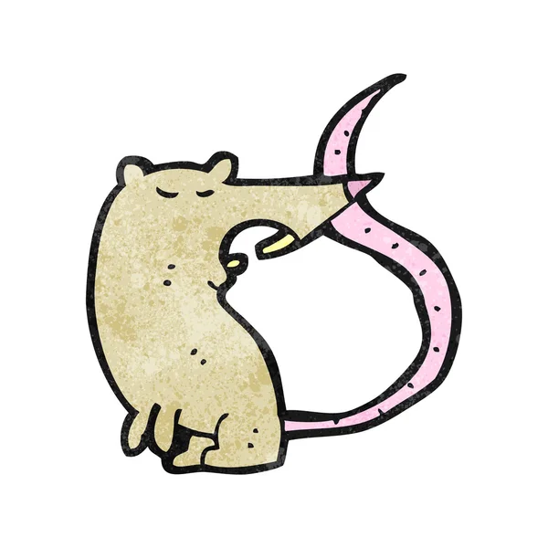 Dessin animé rat — Image vectorielle