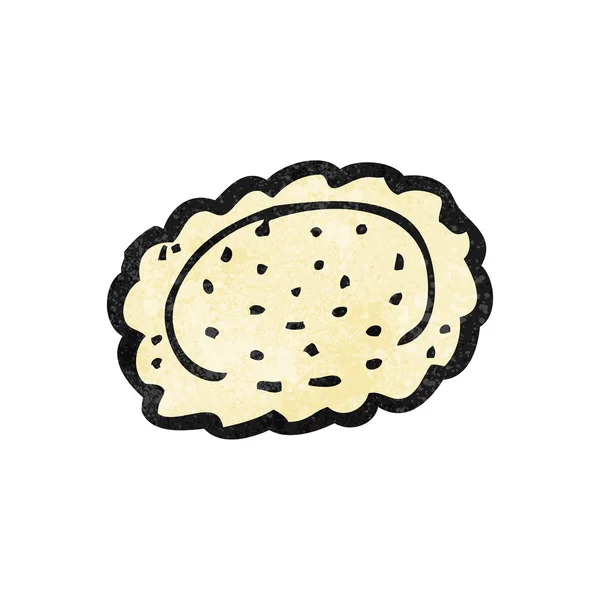 Dessin animé biscuit — Image vectorielle