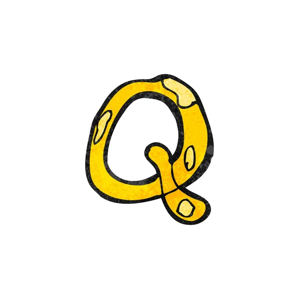 卡通字母 q — 图库矢量图片