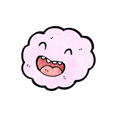 kabarık pembe bulut