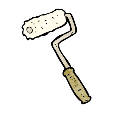 boya silindiri karikatür