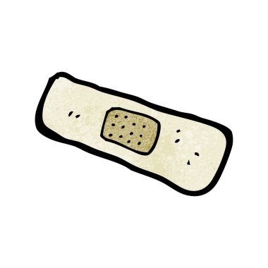 yapıştırma alçı karikatür