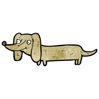 karikatür sosis köpek