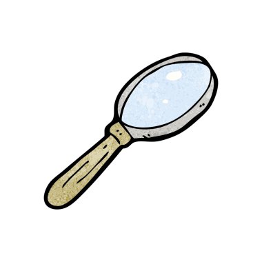 Büyüteç karikatür