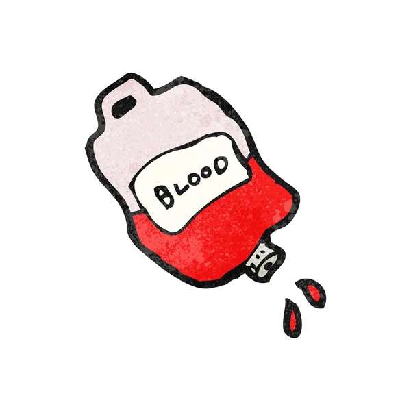 Bolsa de sangre — Vector de stock