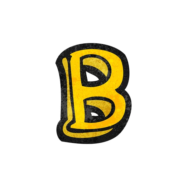 Alfabet b — Stockvector