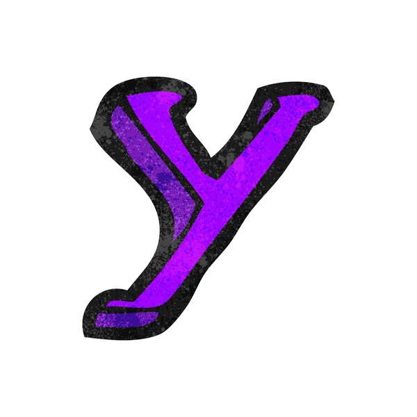 Lettre Y — Image vectorielle