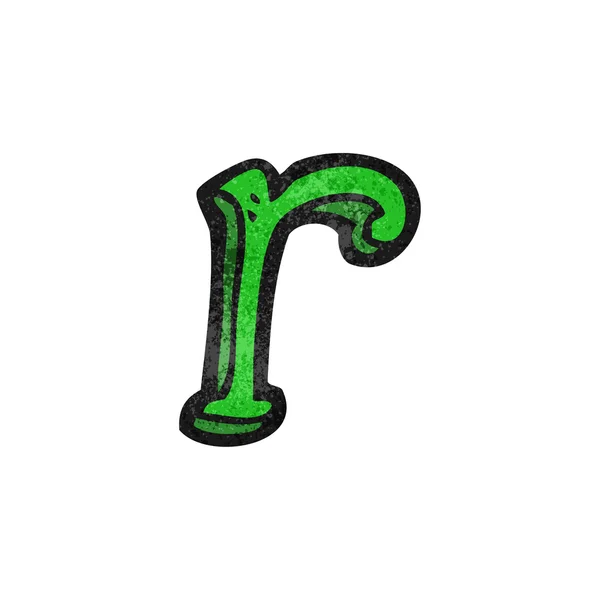Буква R — стоковый вектор