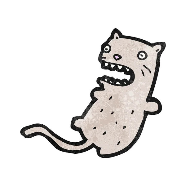 Плавающая кошка — стоковый вектор