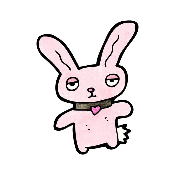 Różowy królik — Wektor stockowy