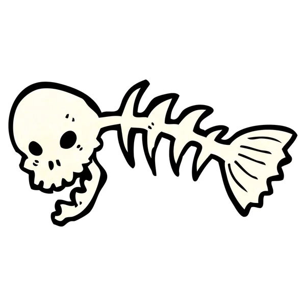 Peixe-crânio assustador —  Vetores de Stock