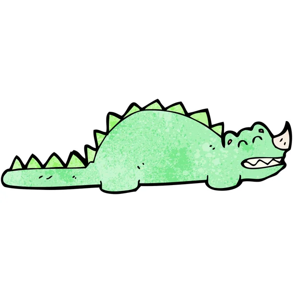 Stegosaurus karikatür — Stok Vektör